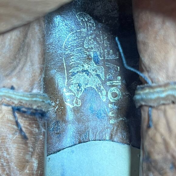 Vintage 1978 Wolverine Roughout Suede Cowboy Boots Men\'s 10.5 D main image 9